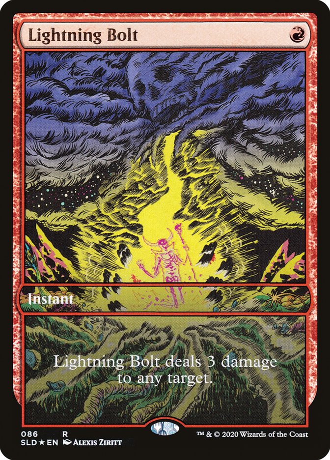 Lightning Bolt (086) [Secret Lair Drop Series] | Fandemonia Ltd