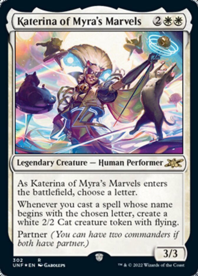 Katerina of Myra's Marvels (Galaxy Foil) [Unfinity] | Fandemonia Ltd