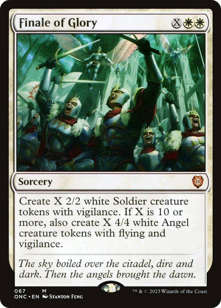Finale of Glory [Phyrexia: All Will Be One Commander] | Fandemonia Ltd