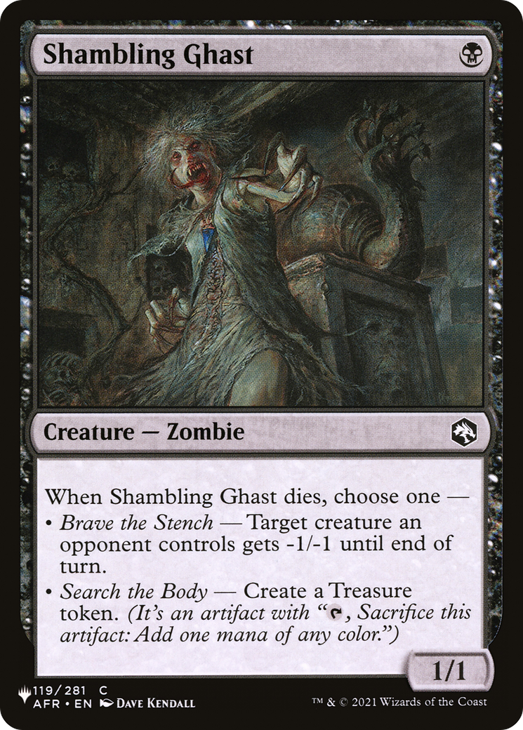 Shambling Ghast [The List] | Fandemonia Ltd