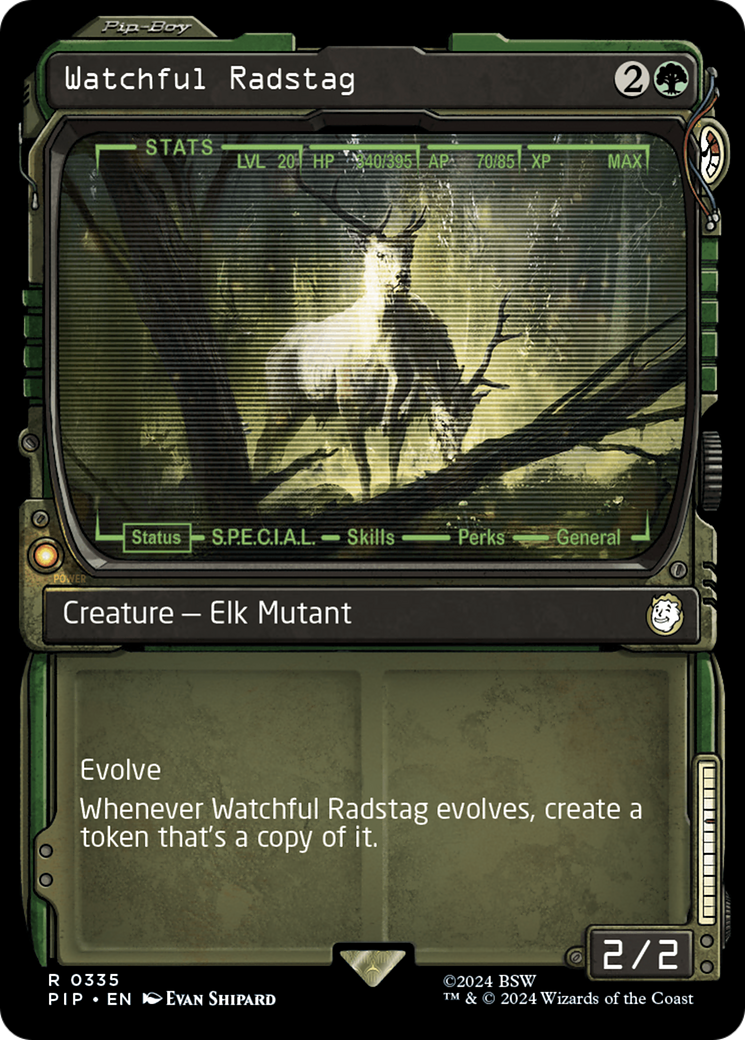 Watchful Radstag (Showcase) [Fallout] | Fandemonia Ltd