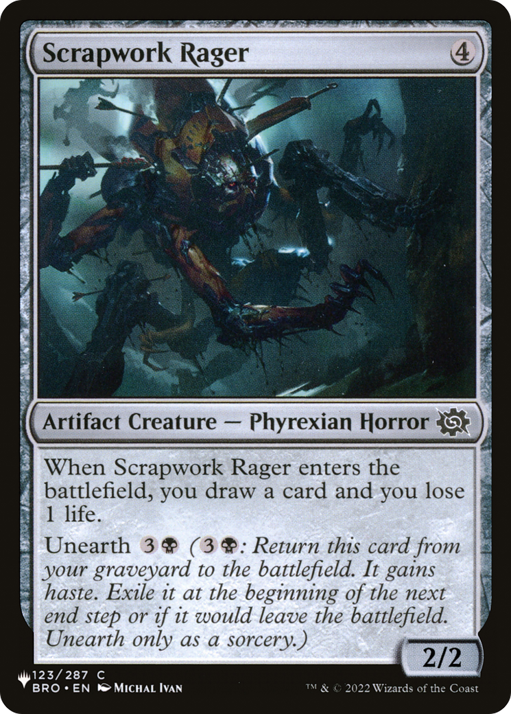 Scrapwork Rager [The List] | Fandemonia Ltd