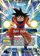 Son Goku // Son Goku, Another World Fighter (BT18-030) [Dawn of the Z-Legends] | Fandemonia Ltd