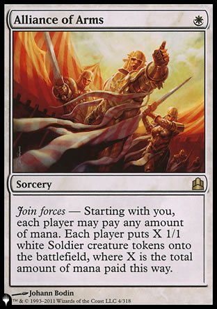 Alliance of Arms [The List] | Fandemonia Ltd