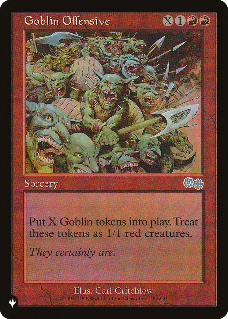 Goblin Offensive [The List] | Fandemonia Ltd