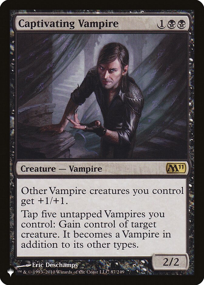 Captivating Vampire [The List] | Fandemonia Ltd