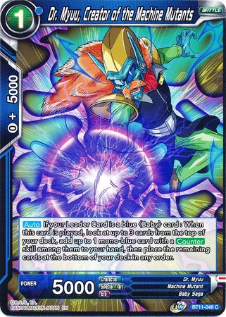 Dr. Myuu, Creator of the Machine Mutants (BT11-048) [Vermilion Bloodline] | Fandemonia Ltd