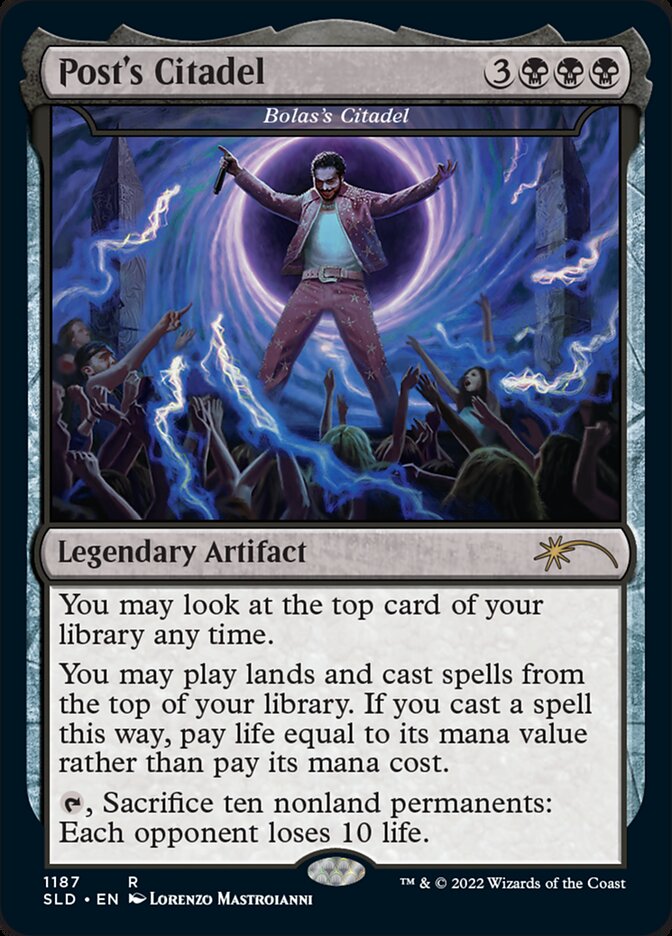 Post's Citadel - Bolas's Citadel [Secret Lair Drop Series] | Fandemonia Ltd