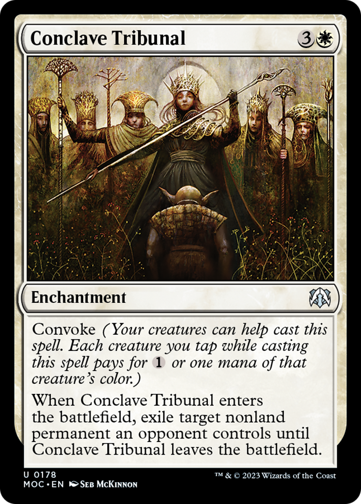 Conclave Tribunal [March of the Machine Commander] | Fandemonia Ltd