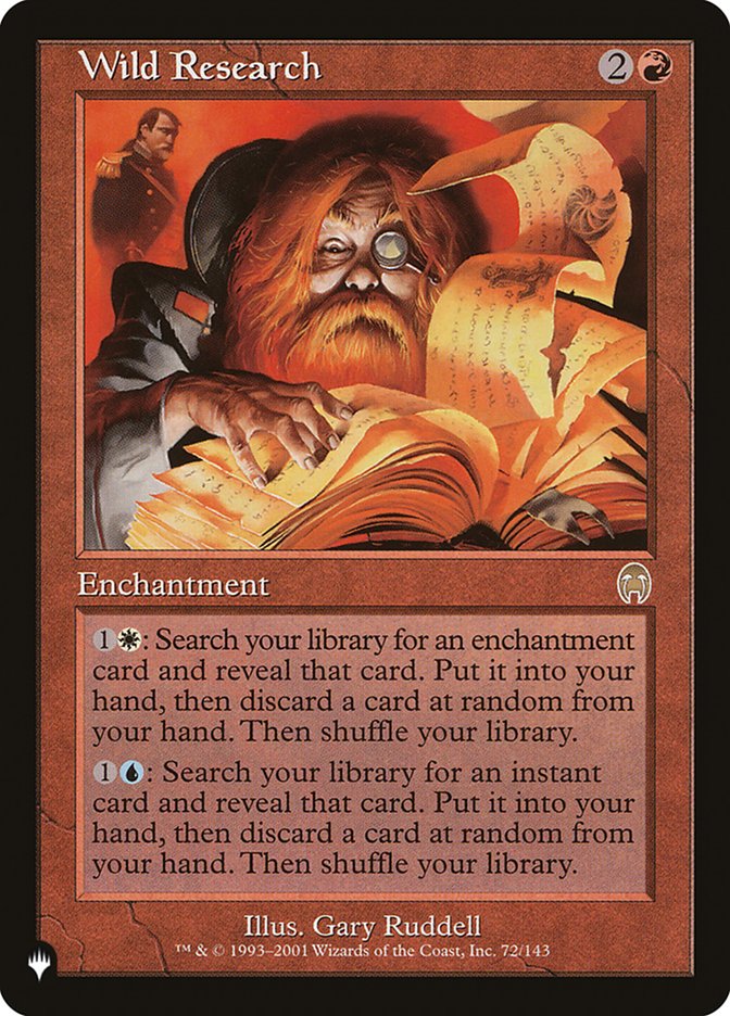 Wild Research [The List] | Fandemonia Ltd