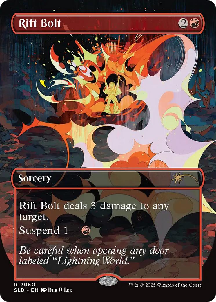 Rift Bolt (2050) (Rainbow Foil) [Secret Lair Drop Series] | Fandemonia Ltd