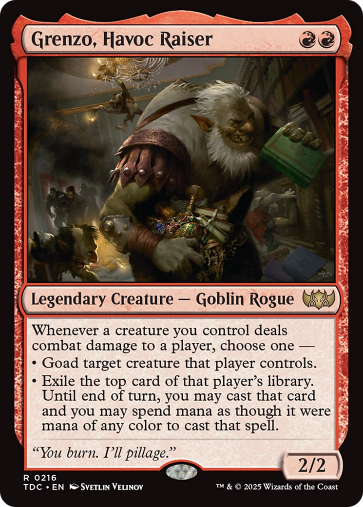 Grenzo, Havoc Raiser [Tarkir: Dragonstorm Commander] | Fandemonia Ltd
