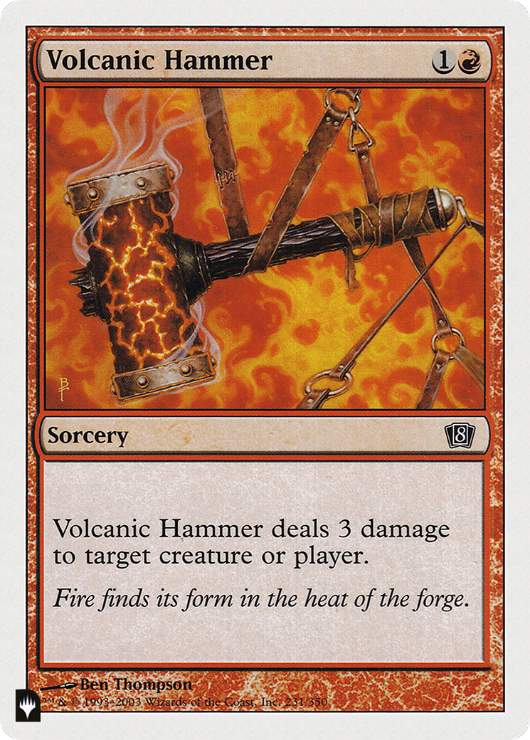 Volcanic Hammer [The List] | Fandemonia Ltd