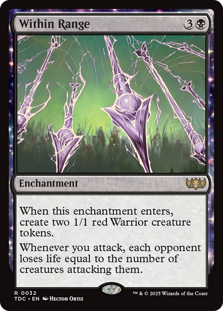 Within Range [Tarkir: Dragonstorm Commander] | Fandemonia Ltd