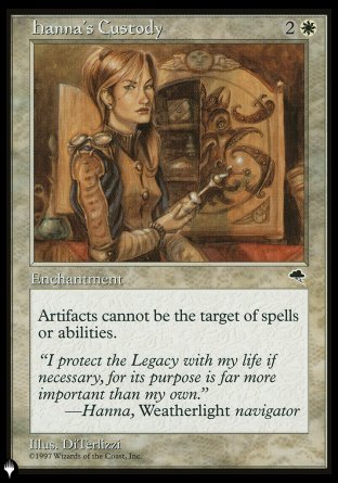 Hanna's Custody [The List] | Fandemonia Ltd