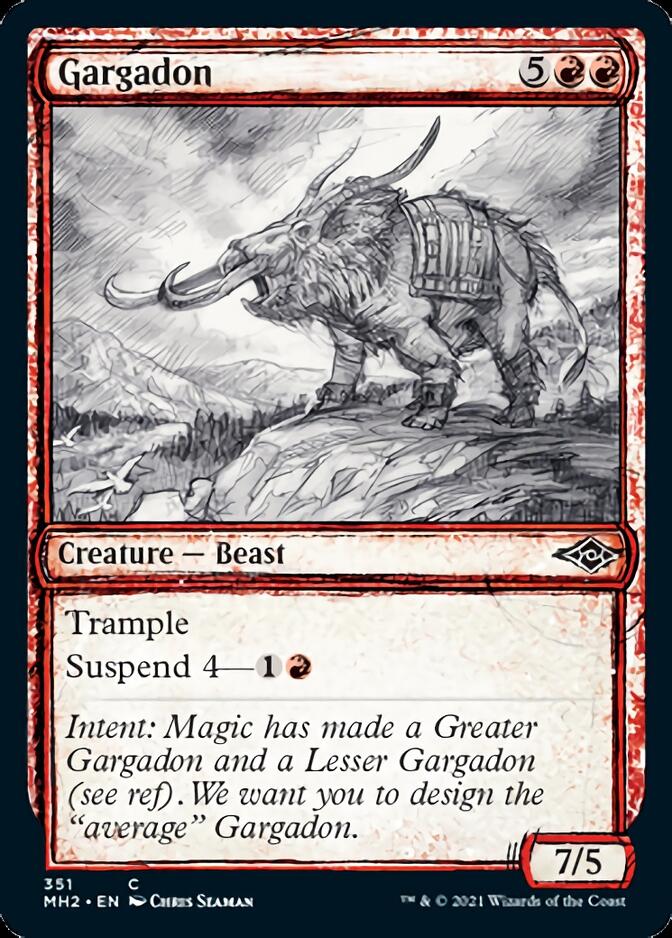Gargadon (Sketch) [Modern Horizons 2] | Fandemonia Ltd
