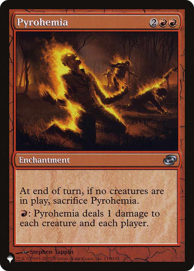 Pyrohemia [The List] | Fandemonia Ltd