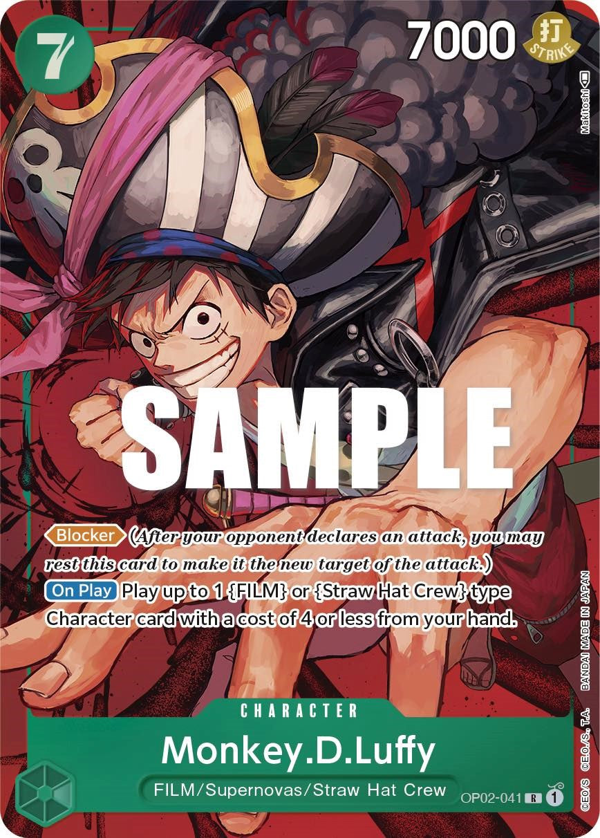 Monkey.D.Luffy (Alternate Art) [Paramount War] | Fandemonia Ltd