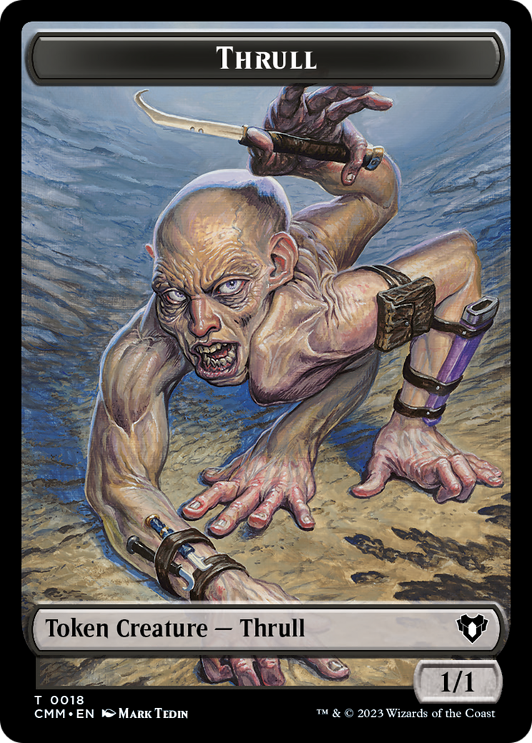 Thrull Token [Commander Masters Tokens] | Fandemonia Ltd