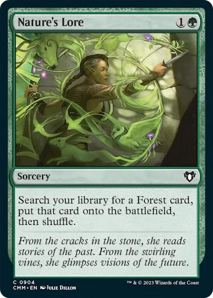 Nature's Lore [Commander Masters] | Fandemonia Ltd