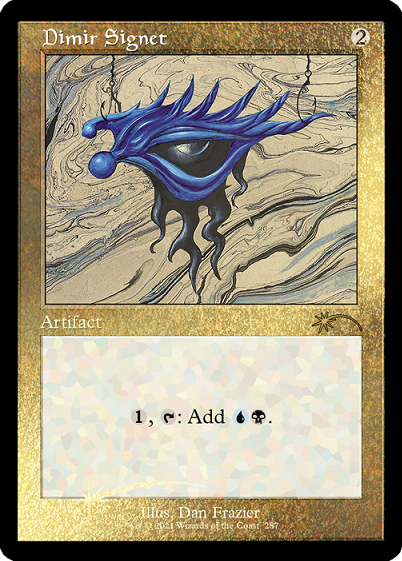 Dimir Signet (Retro) (Foil Etched) [Secret Lair Drop Series] | Fandemonia Ltd