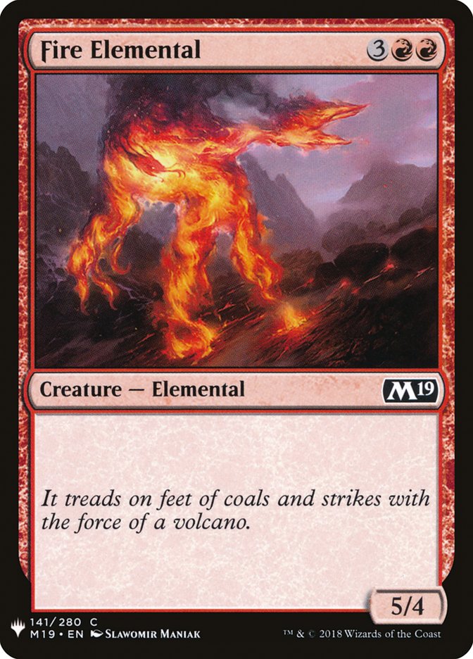 Fire Elemental [Mystery Booster] | Fandemonia Ltd