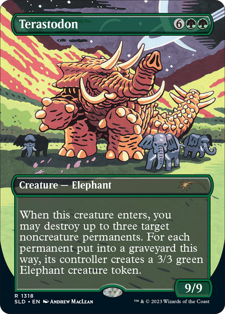 Terastodon (Rainbow Foil) [Secret Lair Drop Series] | Fandemonia Ltd