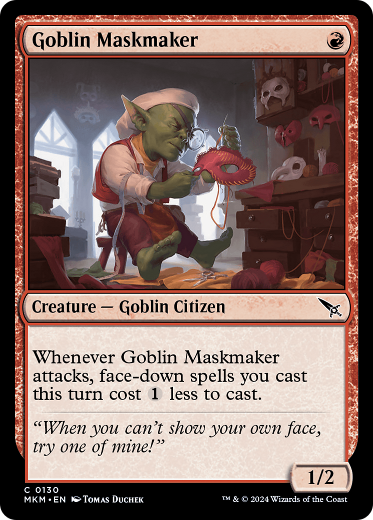 Goblin Maskmaker [Murders at Karlov Manor] | Fandemonia Ltd