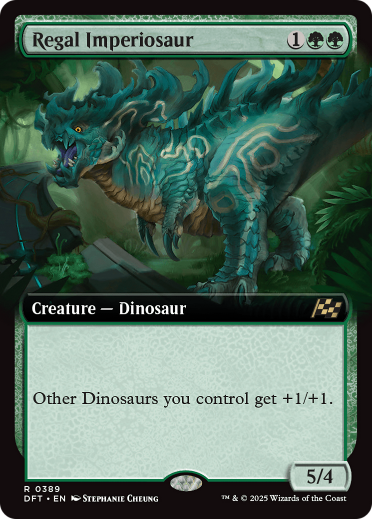 Regal Imperiosaur (Extended Art) [Aetherdrift] | Fandemonia Ltd