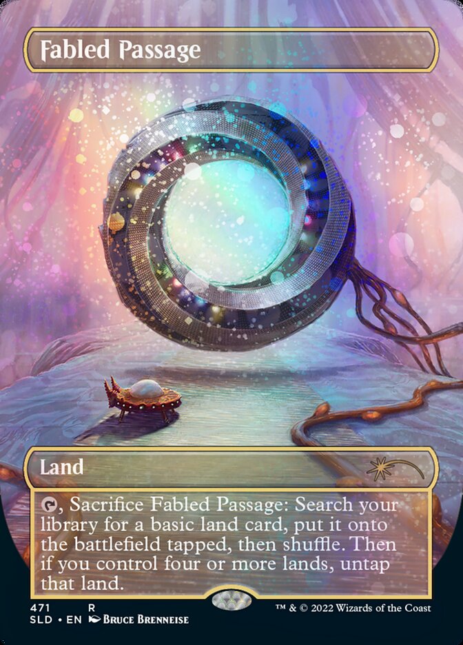 Fabled Passage (Galaxy Foil) [Secret Lair Drop Series] | Fandemonia Ltd