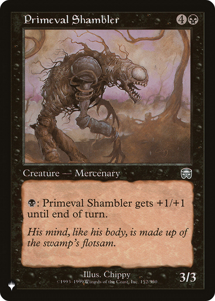 Primeval Shambler [The List] | Fandemonia Ltd