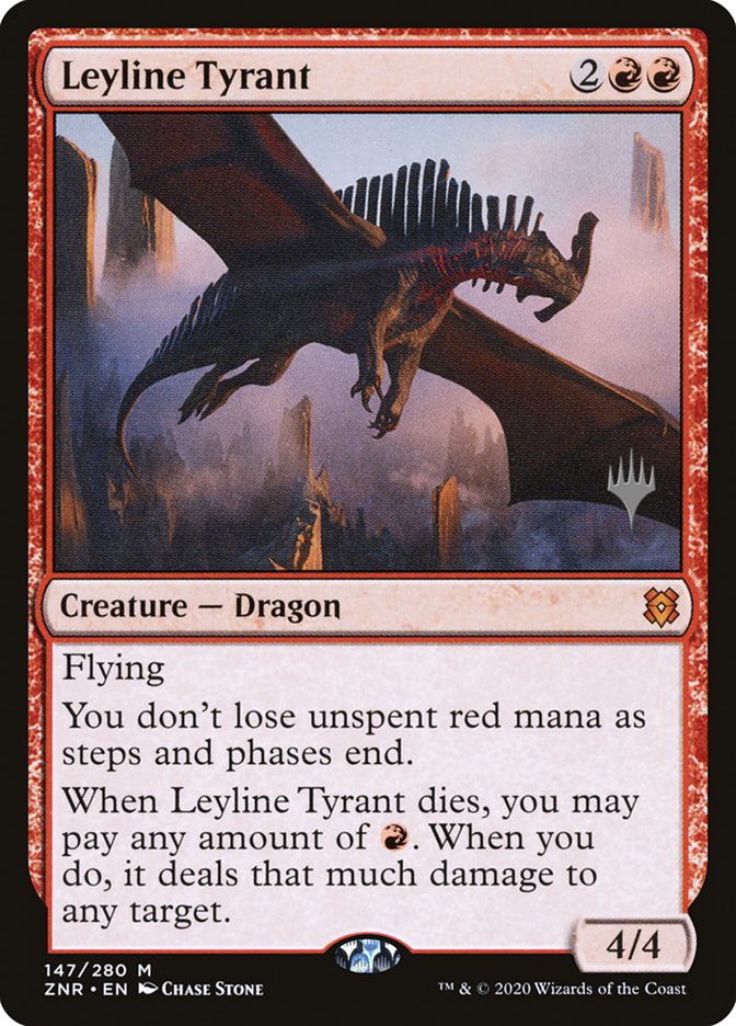 Leyline Tyrant (Promo Pack) [Zendikar Rising Promos] | Fandemonia Ltd
