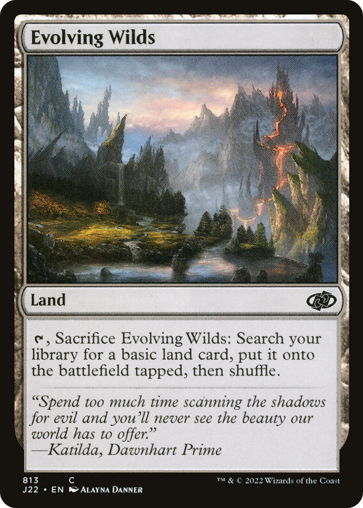 Evolving Wilds [Jumpstart 2022] | Fandemonia Ltd