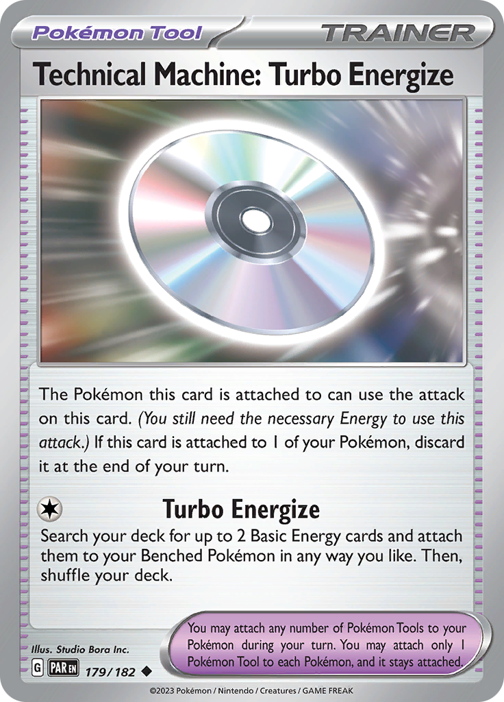 Technical Machine: Turbo Energize (179/182) [Scarlet & Violet: Paradox Rift] | Fandemonia Ltd