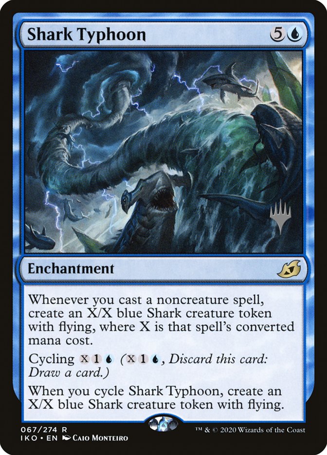 Shark Typhoon (Promo Pack) [Ikoria: Lair of Behemoths Promos] | Fandemonia Ltd