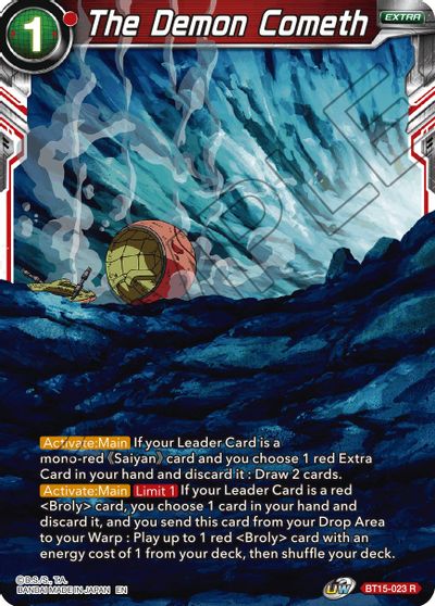 The Demon Cometh (BT15-023) [Saiyan Showdown] | Fandemonia Ltd