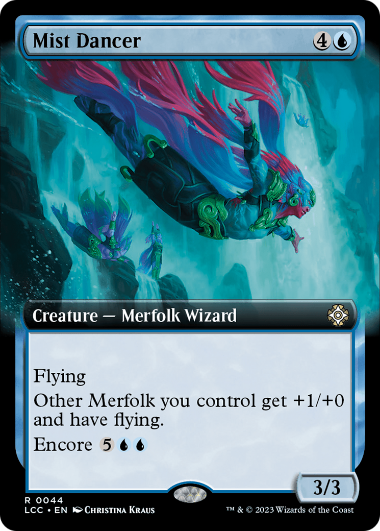 Mist Dancer (Extended Art) [The Lost Caverns of Ixalan Commander] | Fandemonia Ltd