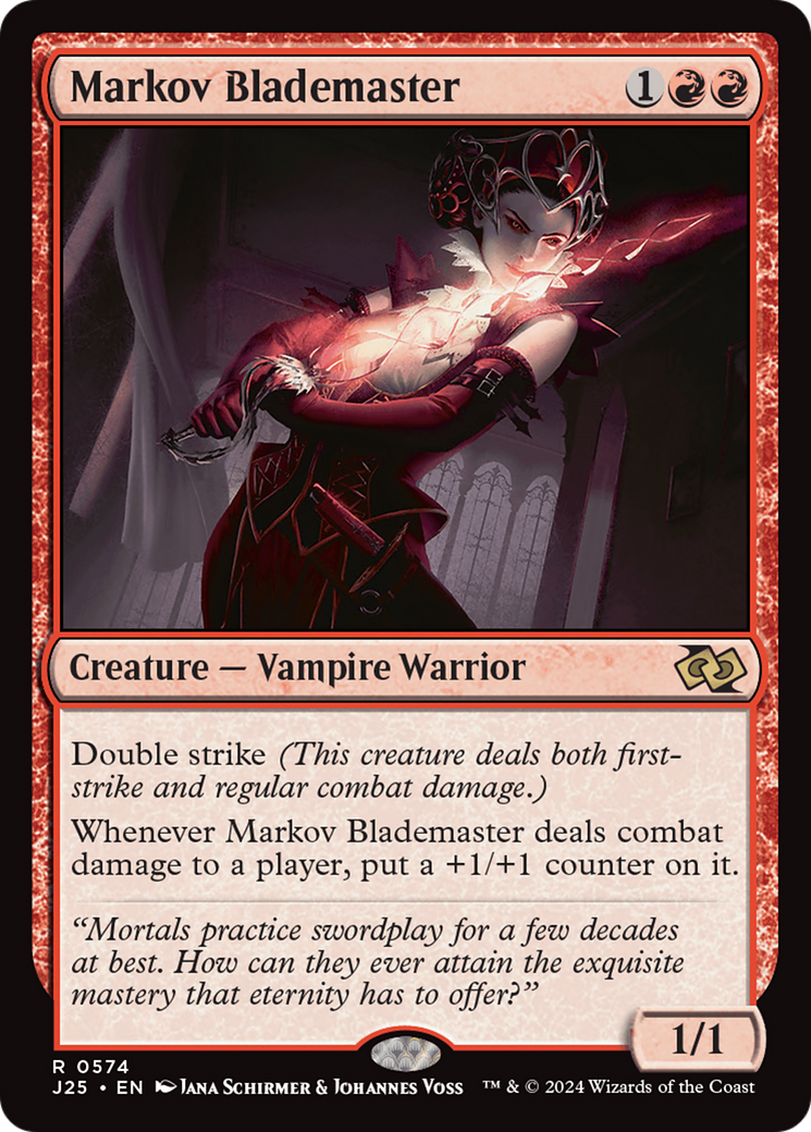 Markov Blademaster [Foundations Jumpstart] | Fandemonia Ltd