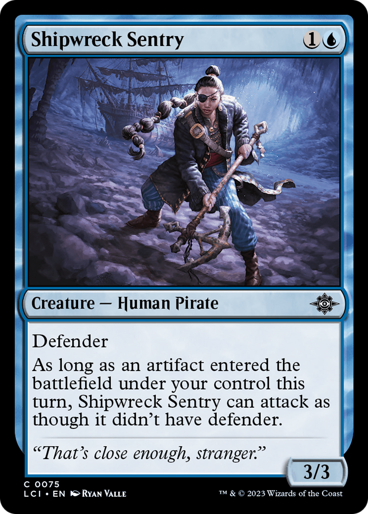 Shipwreck Sentry [The Lost Caverns of Ixalan] | Fandemonia Ltd