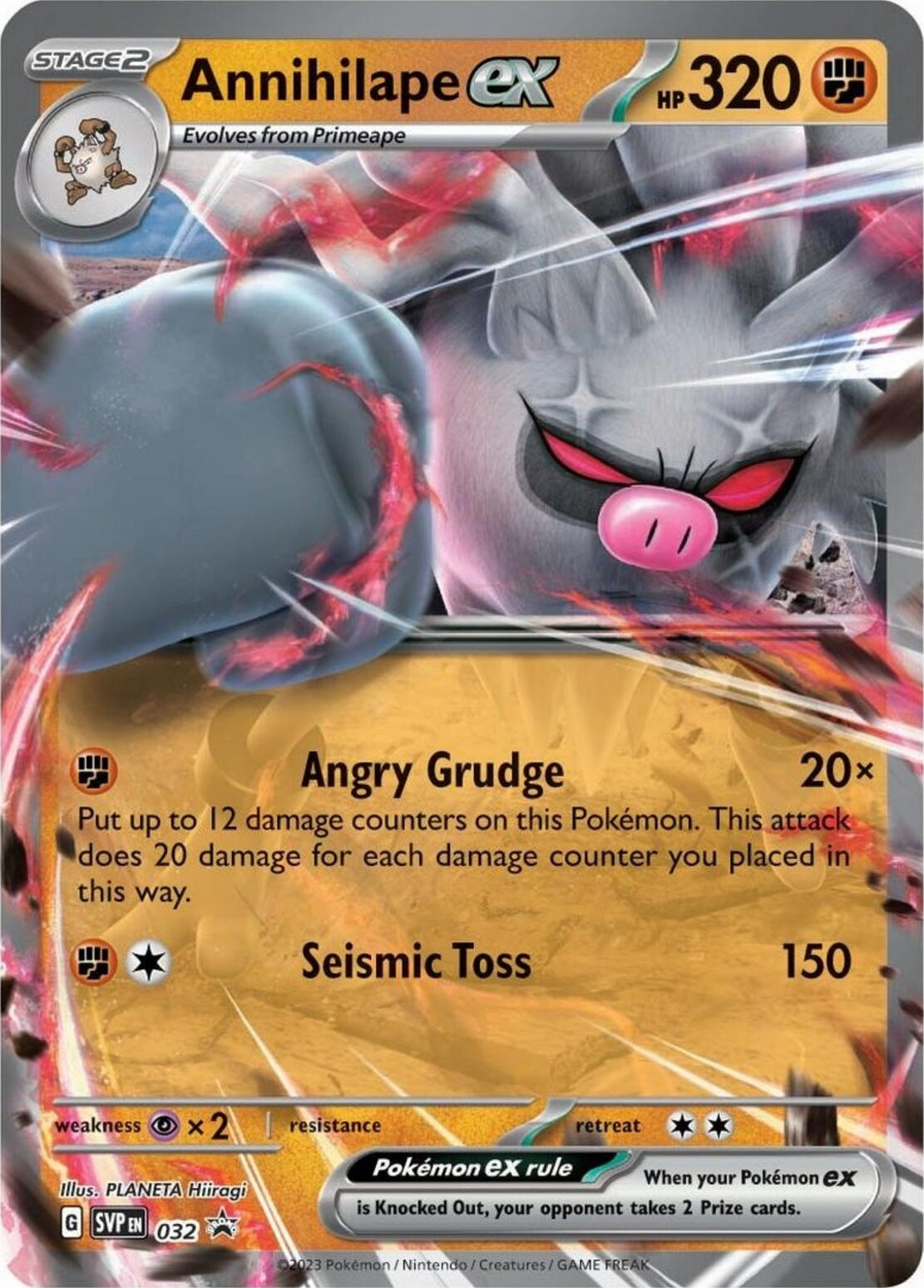 Annihilape ex (032) [Scarlet & Violet: Black Star Promos] | Fandemonia Ltd