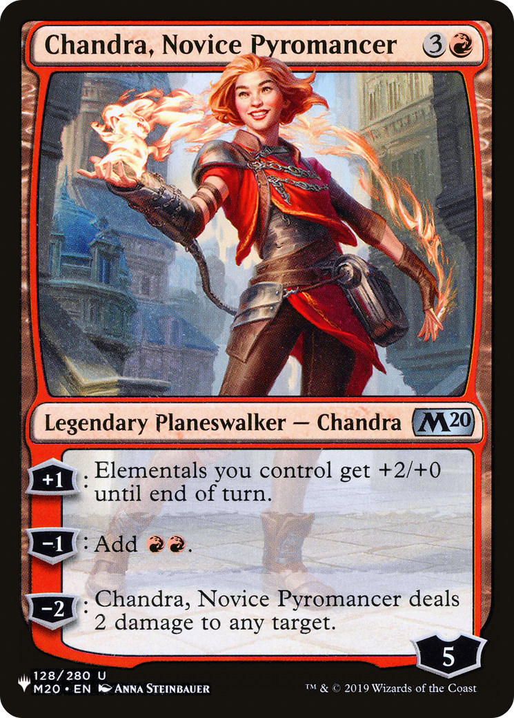 Chandra, Novice Pyromancer [The List] | Fandemonia Ltd