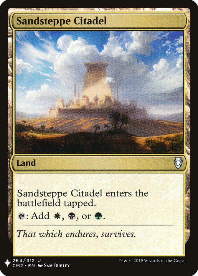 Sandsteppe Citadel [Mystery Booster] | Fandemonia Ltd