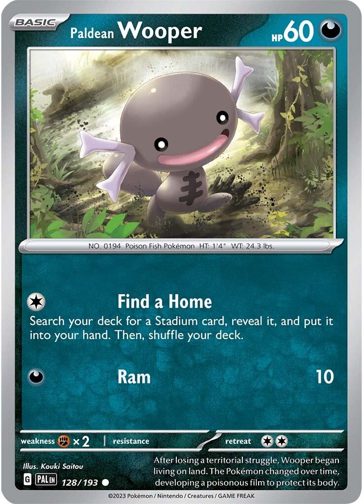 Paldean Wooper (128/193) [Scarlet & Violet: Paldea Evolved] | Fandemonia Ltd