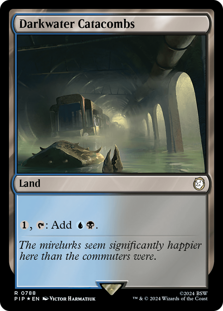 Darkwater Catacombs (Surge Foil) [Fallout] | Fandemonia Ltd