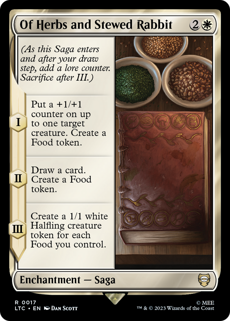 Of Herbs and Stewed Rabbit [The Lord of the Rings: Tales of Middle-Earth Commander] | Fandemonia Ltd