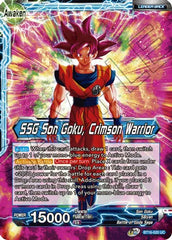 Son Goku // SSG Son Goku, Crimson Warrior (BT16-020) [Realm of the Gods] | Fandemonia Ltd