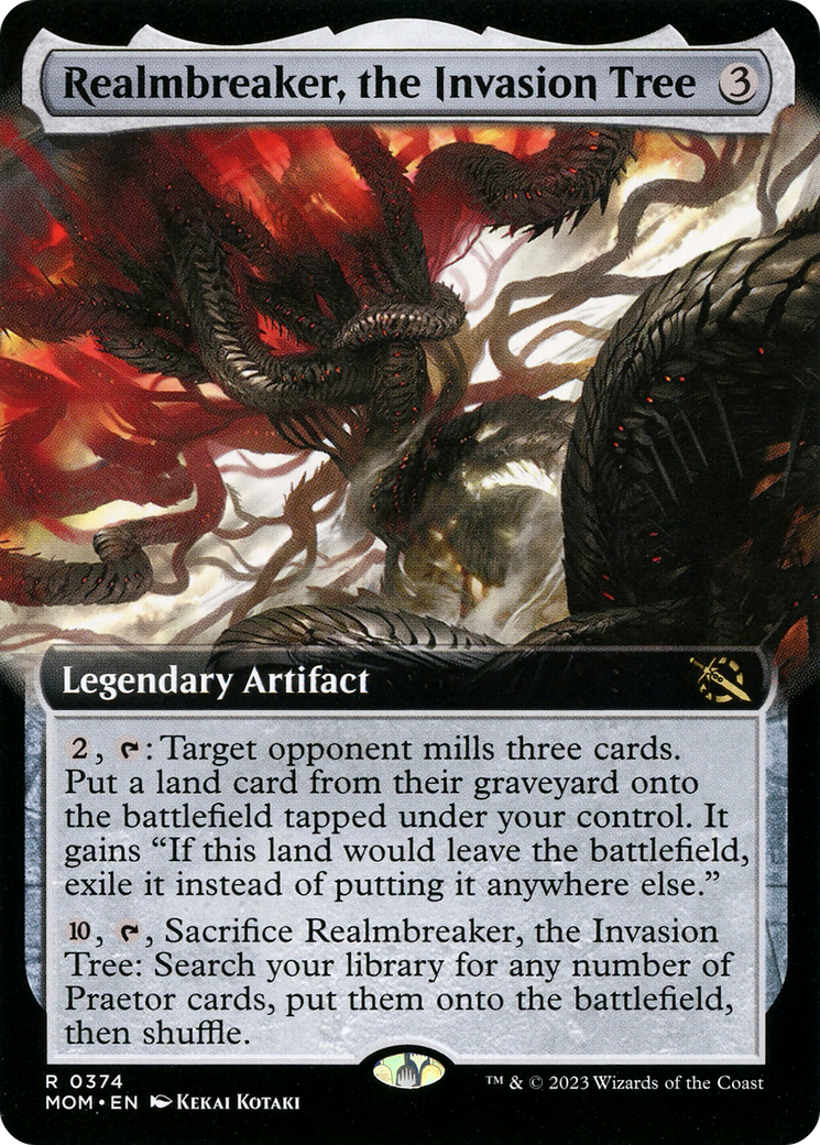Realmbreaker, the Invasion Tree (Extended Art) [March of the Machine] | Fandemonia Ltd