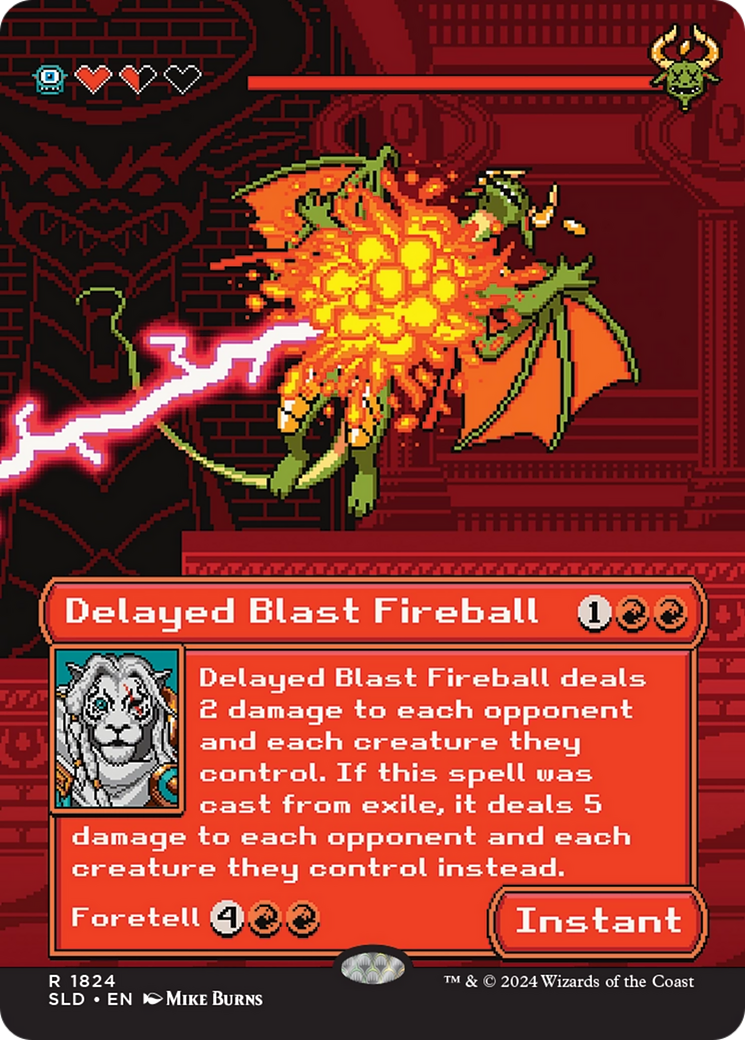 Delayed Blast Fireball [Secret Lair Drop Series] | Fandemonia Ltd