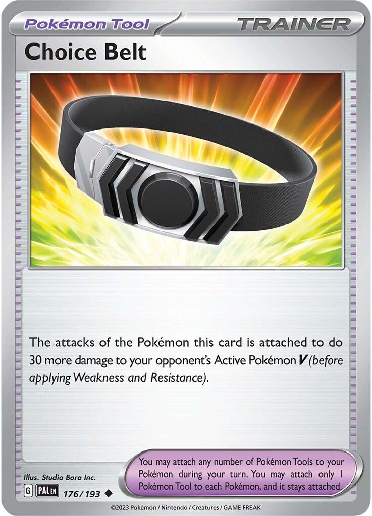 Choice Belt (176/193) [Scarlet & Violet: Paldea Evolved] | Fandemonia Ltd