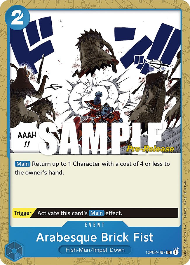 Arabesque Brick Fist [Paramount War Pre-Release Cards] | Fandemonia Ltd